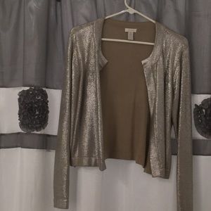 Chico’s knit jacket sweater